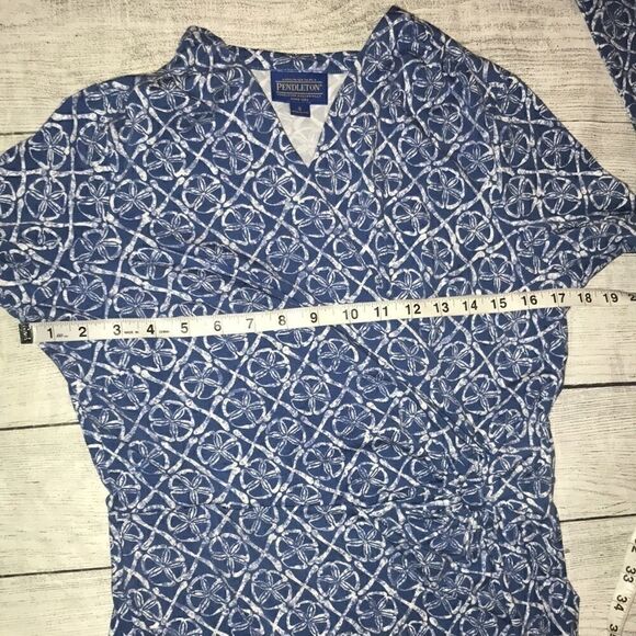 Pendleton Breezeway Dress Faux-Wrap Sand Dollar - Picture 6 of 7